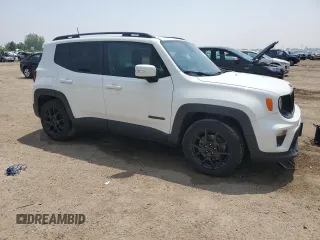 2020 Jeep Renegade Latitude with VIN ZACNJABB2LPL25025, listed as a Copart auction lot 59745345 with 76,988 mi miles and Non repairable. Bid and sale history available at DreamBid. Image 4.