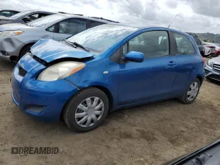 2010 Toyota Yaris with VIN JTDJT4K34A5287454, listed as a Copart auction lot 50841125 with 87,075 mi miles and Salvage Title. Bid and sale history available at carsss.com. Image 1.