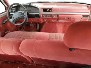 1992 Ford F-150 with VIN 1FTEX15N5NKA30134, listed as a Copart auction lot 76131814 with 213,258 mi miles and Salvage Title. Bid and sale history available at carsss.com. Image 8.