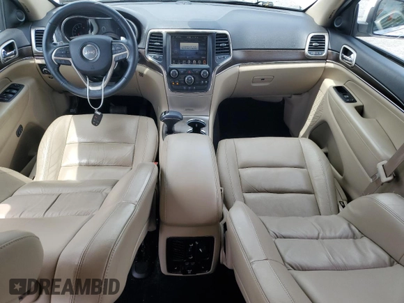 2014 Jeep Grand Cherokee Limited with VIN 1C4RJFBG2EC569780, listed as a Copart auction lot 61708755 with 69,058 mi miles and Salvage title. Bid and sale history available at DreamBid. Image 8.
