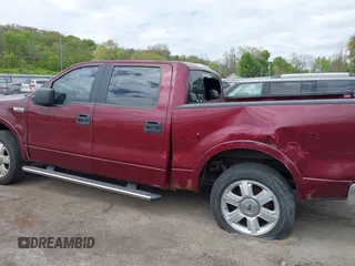 2006 Ford F-150 XLT with VIN 1FTPW14V16FB14717, listed as a IAAI auction lot 42195403 with 141,401 mi miles and . Bid and sale history available at carsss.com. Image 6.