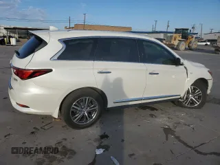 2017 Infiniti QX60 with VIN 5N1DL0MM0HC558412, listed as a Copart auction lot 42632265 with 84,319 mi miles and Salvage Title. Bid and sale history available at DreamBid. Image 3.