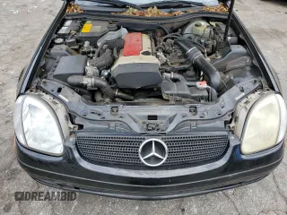 1998 Mercedes-Benz SLK-Class with VIN WDBKK47F3WF034409, listed as a Copart auction lot 71972994 with 203,772 mi miles and Salvage Title. Bid and sale history available at carsss.com. Image 11.