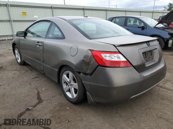 2008 Honda Civic Cpe EX-L with VIN 2HGFG12938H542810, listed as a Copart auction lot 47211024 with Not Provided miles and Salvage Title. Bid and sale history available at carsss.com. Image 2.