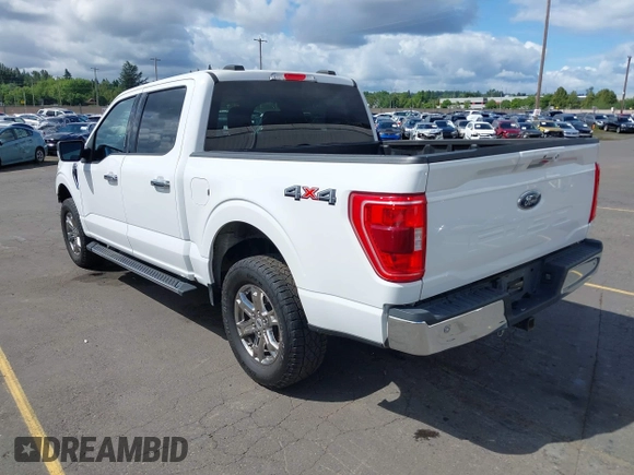 2021 Ford F-150 XL with VIN 1FTFW1E56MFA73752, listed as a IAAI auction lot 42267561 with 86,438 mi miles and . Bid and sale history available at DreamBid. Image 3.
