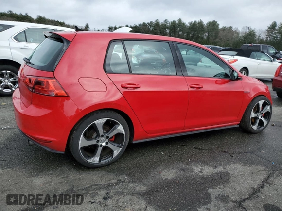2017 Volkswagen Golf GTI S with VIN 3VW4T7AU1HM017236, listed as a Copart auction lot 47990674 with 11,384 mi miles. Bid and sale history available at carsss.com. Image 3.