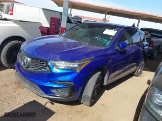 2021 Acura RDX w/A-Spec Package with VIN 5J8TC1H69ML016593, listed as a IAAI auction lot 41519105 with 71,780 mi miles. Bid and sale history available at carsss.com. Image 2.