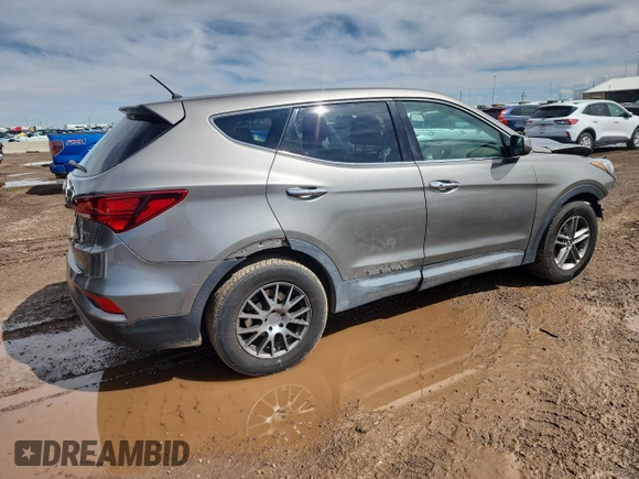 2018 Hyundai Santa Fe 2.4L with VIN 5XYZT3LB1JG551336, listed as a Copart auction lot 51064785 with 113,719 mi miles and Salvage title. Bid and sale history available at DreamBid. Image 3.