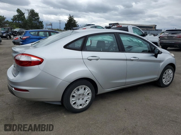 2017 Ford Fiesta S with VIN 3FADP4AJ0HM169719, listed as a Copart auction lot 53164905 with 81,364 mi miles and Salvage title. Bid and sale history available at DreamBid. Image 3.