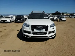 2015 Audi Q7 3.0L TDI Prestige with VIN WA1WMAFE0FD016301, listed as a Copart auction lot 46296335 with 86,984 mi miles and Salvage Title. Bid and sale history available at carsss.com. Image 11.