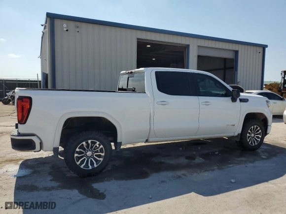 2020 GMC Sierra 1500 AT4 with VIN 3GTP9EEL6LG215869, listed as a Copart auction lot 58858723 with 39,864 mi miles and Salvage Title. Bid and sale history available at carsss.com. Image 3.