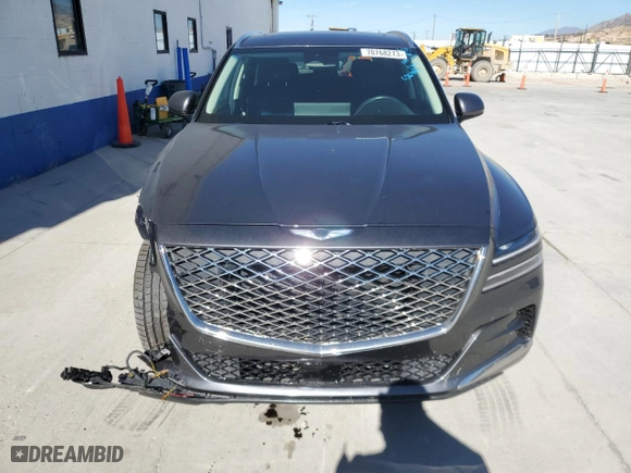 2021 Genesis GV80 with VIN KMUHBDSB4MU036949, listed as a Copart auction lot 70768273 with 34,042 mi miles. Bid and sale history available at carsss.com. Image 5.