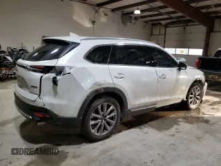2022 Mazda CX-9 Grand Touring with VIN JM3TCBDY6N0622925, listed as a Copart auction lot 87876315 with 34,446 mi miles and Salvage Title. Bid and sale history available at carsss.com. Image 3.