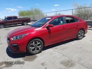 2019 Kia Forte LXS with VIN 3KPF24AD5KE062212, listed as a Copart auction lot 56735895 with 65,805 mi miles and Salvage title. Bid and sale history available at DreamBid. Image 1.