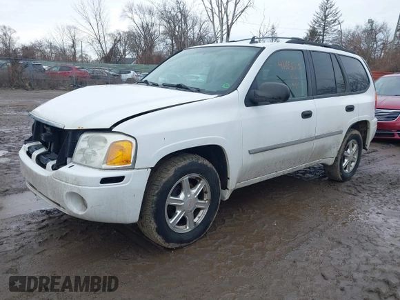 2008 GMC Envoy SLE2 with VIN 1GKDT13S582112468, listed as a IAAI auction lot 41686605 with 215,163 mi miles. Bid and sale history available at carsss.com. Image 17.