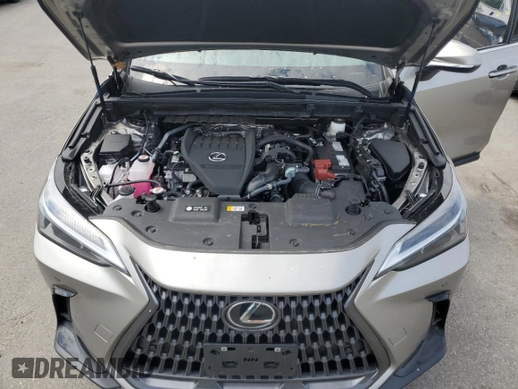2025 Lexus NX 350 Premium with VIN 2T2GGCEZ7SC070344, listed as a Copart auction lot 52892975 with 7,781 mi miles and Salvage title. Bid and sale history available at DreamBid. Image 12.