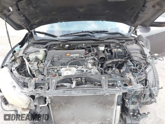 2019 Honda Civic Sedan LX with VIN 19XFC2F66KE024399, listed as a IAAI auction lot 42023498 with 50,173 mi miles. Bid and sale history available at carsss.com. Image 10.