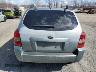 2005 Hyundai Tucson GL with VIN KM8JM12B95U185156, listed as a Copart auction lot 49605355 with 103,367 mi miles and Salvage Title. Bid and sale history available at carsss.com. Image 6.