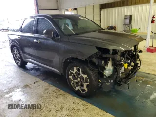 2022 Hyundai Palisade Calligraphy z VIN KM8R74HE6NU406645, wystawiony jako Copart lot #44966305 z przebiegiem 47 795 mil mil oraz Szkoda całkowita • Salvage title. Historia ofert i sprzedaży dostępna na DreamBid. Obrazek 4.