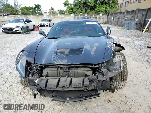 2019 Chevrolet Corvette 1LT with VIN 1G1YB2D71K5114247, listed as a Copart auction lot 54311885 with 60,498 mi miles and Salvage title. Bid and sale history available at DreamBid. Image 13.