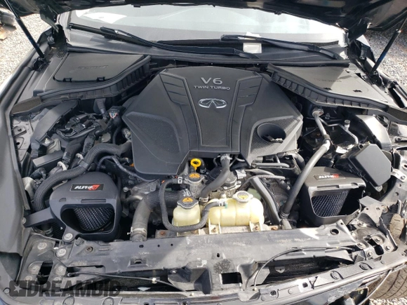 2019 Infiniti Q50 Luxe z VIN JN1EV7AR9KM555279, wystawiony jako Copart lot #53832605 z przebiegiem 96 415 mil mil oraz Szkoda całkowita • Salvage title. Historia ofert i sprzedaży dostępna na DreamBid. Obrazek 11.