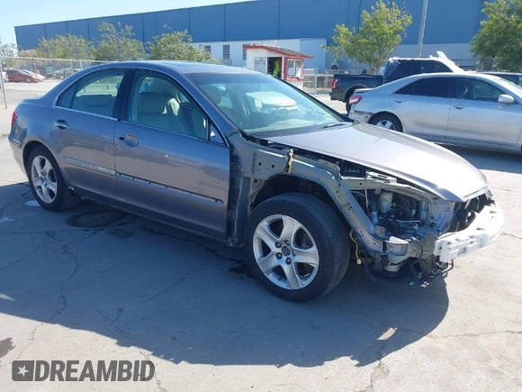2007 Acura RL Tech Pkg with VIN JH4KB16657C003973, listed as a IAAI auction lot 41977488 with 81,712 mi miles. Bid and sale history available at carsss.com. Image 1.