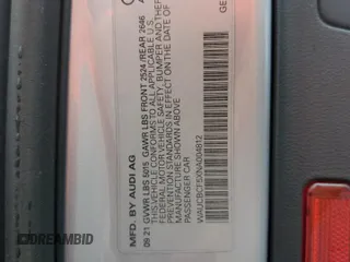 2022 Audi A5 Sportback Premium Plus with VIN WAUCBCF5XNA004812, listed as a Copart auction lot 59077583 with 18,856 mi miles. Bid and sale history available at carsss.com. Image 14.