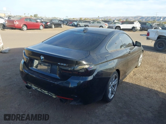 2014 BMW 4 Series 435i with VIN WBA3R1C59EK192124, listed as a IAAI auction lot 41612794 with 104,765 mi miles and . Bid and sale history available at DreamBid. Image 4.