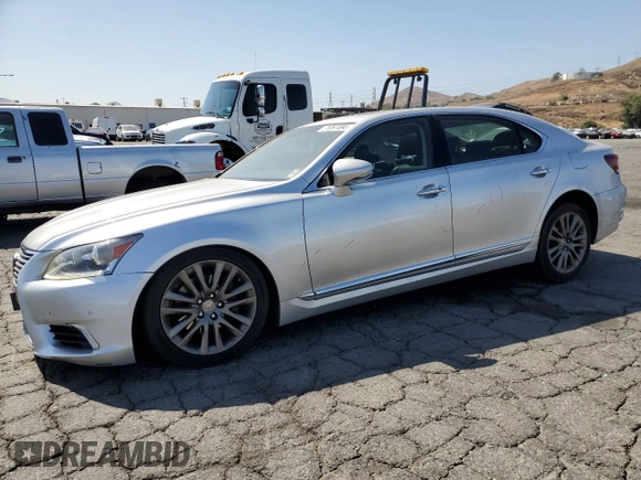 2013 Lexus LS 460 L z VIN JTHGL5EF9D5050368, wystawiony jako Copart lot #71087494 z przebiegiem 91 623 mil mil oraz Szkoda całkowita • Salvage title. Historia ofert i sprzedaży dostępna na DreamBid. Obrazek 1.