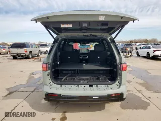 2024 Toyota Sequoia SR5 with VIN 7SVAAABA5RX047564, listed as a Copart auction lot 47089155 with 7,301 mi miles and Salvage Title. Bid and sale history available at carsss.com. Image 6.