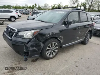 2017 Subaru Forester Touring with VIN JF2SJGWC9HH513939, listed as a Copart auction lot 54092775 with 93,560 mi miles and Salvage title. Bid and sale history available at DreamBid. Image 1.