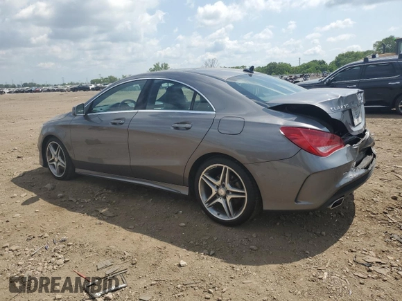 2014 Mercedes-Benz CLA 250 with VIN WDDSJ4EB8EN102296, listed as a Copart auction lot 61417295 with 131,958 mi miles and Salvage title. Bid and sale history available at DreamBid. Image 2.