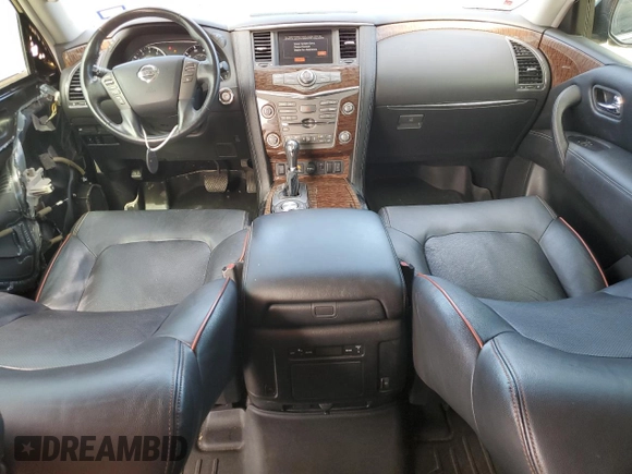 2019 Nissan Armada SL z VIN JN8AY2ND4K9090387, wystawiony jako Copart lot #55764005 z przebiegiem 109 914 mil mil oraz Szkoda całkowita • Salvage title. Historia ofert i sprzedaży dostępna na DreamBid. Obrazek 8.