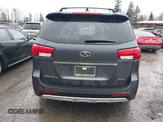 2016 Kia Sedona SX-L with VIN KNDME5C16G6118727, listed as a IAAI auction lot 41835104 with 116,657 mi miles. Bid and sale history available at carsss.com. Image 16.