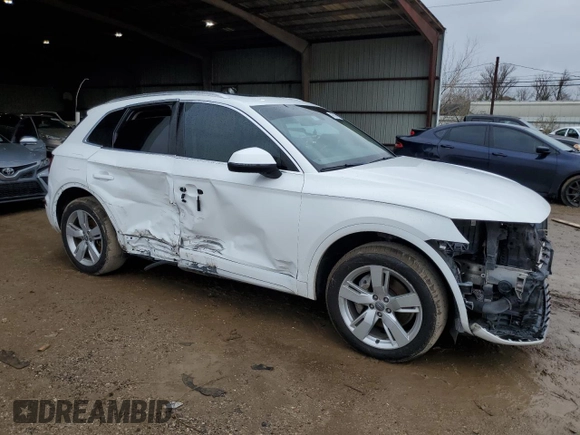2019 Audi Q5 Premium with VIN WA1ANAFY7K2076311, listed as a Copart auction lot 42499015 with 92,034 mi miles and Salvage Title. Bid and sale history available at carsss.com. Image 4.