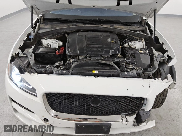 2020 Jaguar F-Pace 25t with VIN SADCS2FXXLA644566, listed as a Copart auction lot 49506525 with 80,763 mi miles and Salvage Title. Bid and sale history available at DreamBid. Image 12.