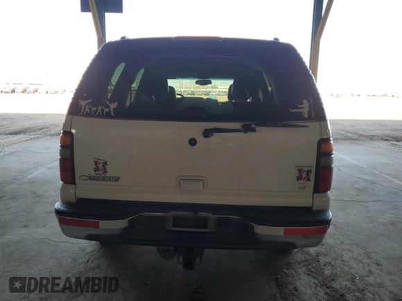2006 Chevrolet Tahoe LT z VIN 1GNEC13Z26R130659, wystawiony jako Copart lot #59989895 z przebiegiem 279 937 mil mil oraz Szkoda całkowita • Salvage title. Historia ofert i sprzedaży dostępna na DreamBid. Obrazek 6.