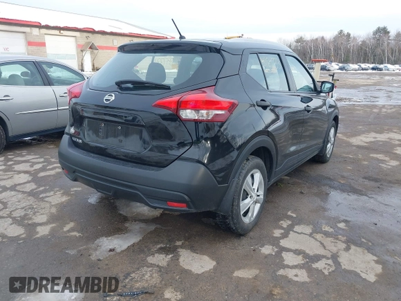 2019 Nissan Kicks S with VIN 3N1CP5CU5KL506517, listed as a IAAI auction lot 41647331 with 48,173 mi miles and . Bid and sale history available at carsss.com. Image 4.