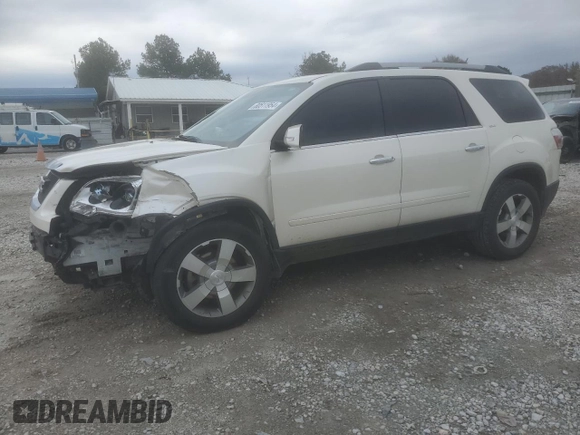 2012 GMC Acadia SLT2 with VIN 1GKKRSEDXCJ272998, listed as a Copart auction lot 80511954 with 174,972 mi miles and Salvage Title. Bid and sale history available at carsss.com. Image 1.