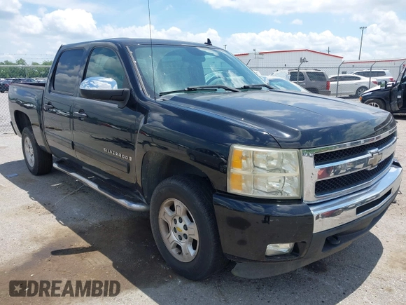 2009 Chevrolet Silverado 1500 LT with VIN 3GCEC23J19G111114, listed as a IAAI auction lot 42178205 with 56,755 mi miles. Bid and sale history available at carsss.com. Image 1.