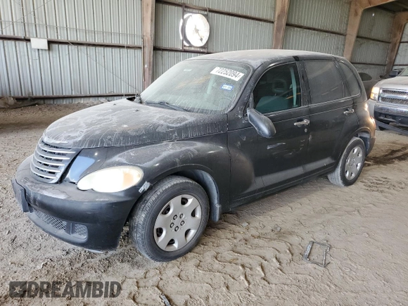 2007 Chrysler PT Cruiser with VIN 3A4FY48B07T571818, listed as a Copart auction lot 72252094 with 148,258 mi miles and Salvage Title. Bid and sale history available at carsss.com. Image 1.