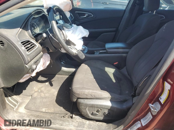 2015 Chrysler 200 Limited with VIN 1C3CCCAB7FN631799, listed as a Copart auction lot 62087565 with 143,648 mi miles and Salvage title. Bid and sale history available at DreamBid. Image 7.