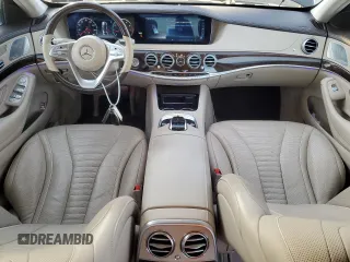 2018 Mercedes-Benz S 560 with VIN WDDUG8GB4JA387477, listed as a Copart auction lot 86575774 with 53,624 mi miles and Salvage Title. Bid and sale history available at carsss.com. Image 8.