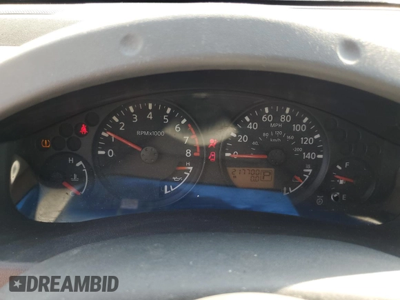 2005 Nissan Frontier SE with VIN 1N6AD07UX5C447472, listed as a Copart auction lot 61864505 with 217,700 mi miles and Clean title. Bid and sale history available at DreamBid. Image 9.