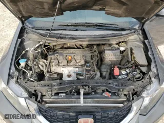 2013 Honda Civic Sdn LX with VIN 2HGFB2F56DH599198, listed as a Copart auction lot 51255195 with 122,112 mi miles and Salvage Title. Bid and sale history available at carsss.com. Image 12.