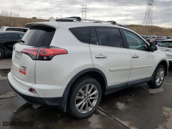 2018 Toyota RAV4 Limited with VIN 2T3DFREVXJW759034, listed as a Copart auction lot 49724815 with 54,755 mi miles and Salvage Title. Bid and sale history available at carsss.com. Image 3.