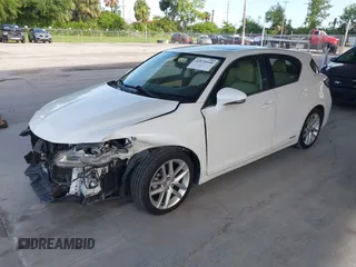 2014 Lexus CT 200h with VIN JTHKD5BH9E2177573, listed as a IAAI auction lot 42676648 with 212,165 mi miles and . Bid and sale history available at DreamBid. Image 2.