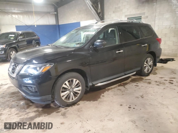 2020 Nissan Pathfinder SL with VIN 5N1DR2CM7LC621266, listed as a Copart auction lot 48769945 with 61,205 mi miles and Salvage title. Bid and sale history available at DreamBid. Image 1.