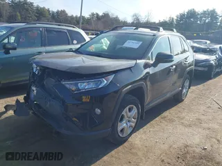2019 Toyota RAV4 Limited with VIN JTMN1RFV8KD033205, listed as a IAAI auction lot 41751355 with 26,319 mi miles. Bid and sale history available at carsss.com. Image 2.