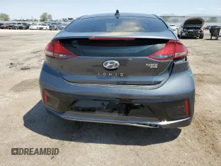 2019 Hyundai Ioniq Blue with VIN KMHC65LC5KU145024, listed as a Copart auction lot 64689825 with 91,418 mi miles and Salvage title. Bid and sale history available at DreamBid. Image 6.